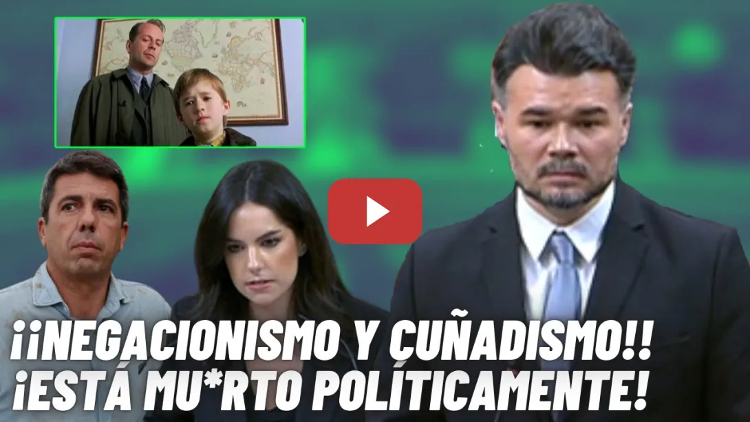 Embedded thumbnail for 🔥RUFIÁN SENTENCIA a MAZÓN y a VOX por CUÑADISM0 y NEGACI0NISMO!