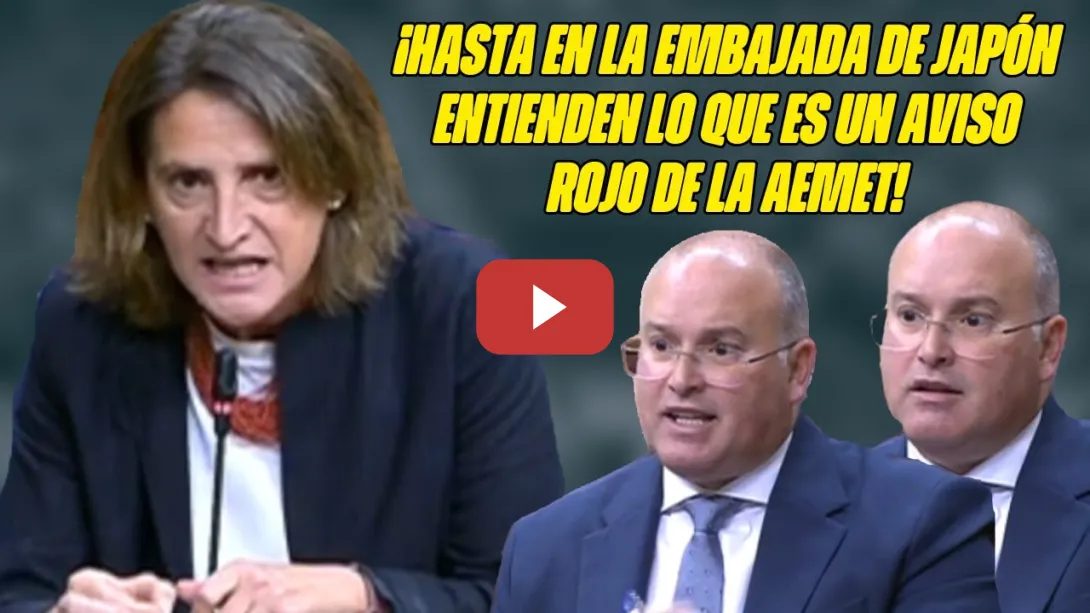 Embedded thumbnail for 💥Teresa Ribera se MERIENDA a TELLADO y a un PP HISTÉRICO💥 ¡¡Lo FIRMÉ YO!!