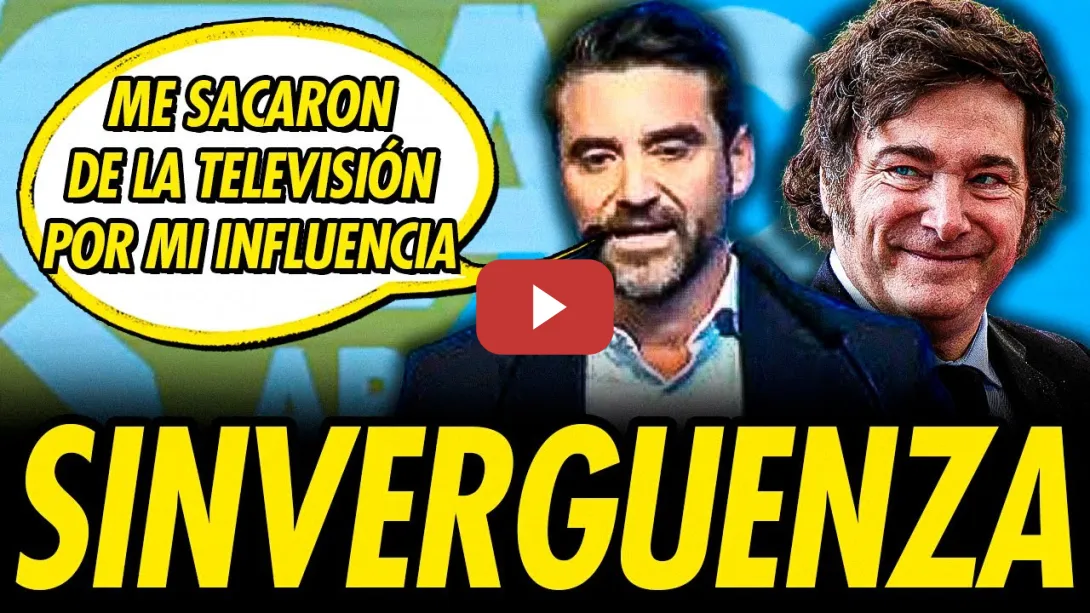 Embedded thumbnail for LA TELE ARGENTINA DESTROZA A JAVIER NEGRE QUE HIZO EL RIDÍCULO EN LA CPAC ARGENTINA