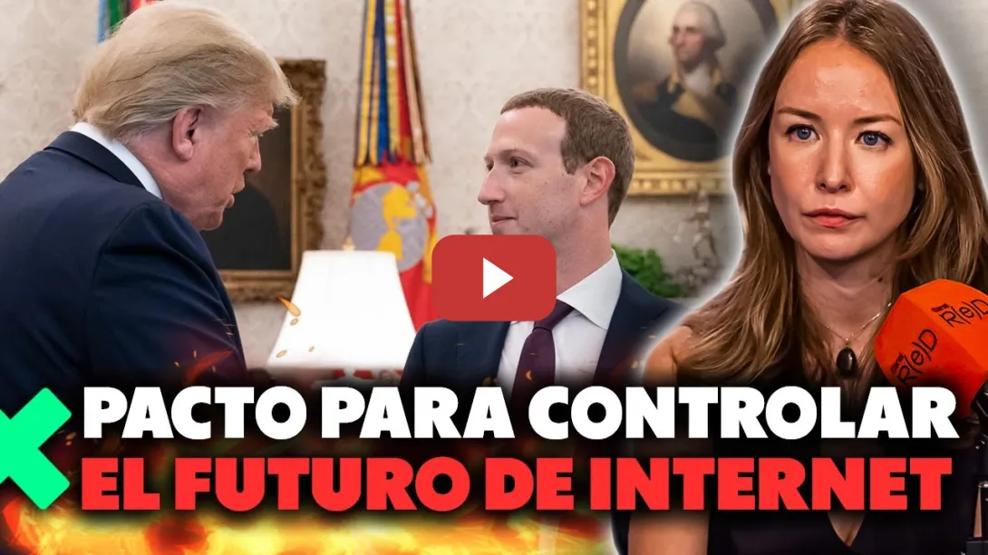 Embedded thumbnail for ¿Silicon Valley al servicio del poder? Zuckerberg hinca la rodilla ante Trump