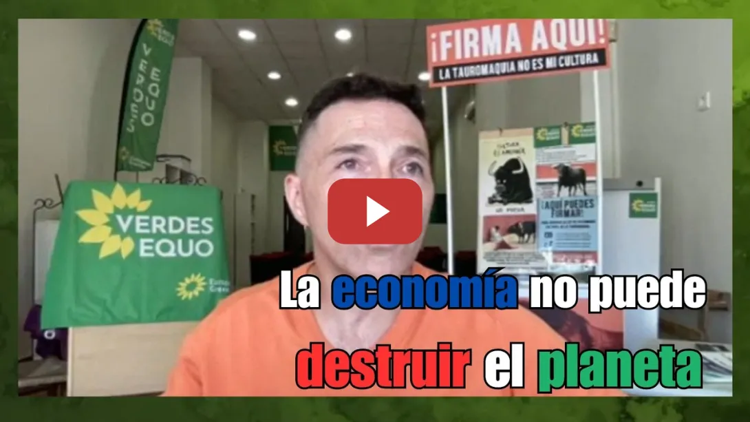 Embedded thumbnail for Gonzalo Jawara (Verdes Equo) en La Diana: &quot;La economía no puede destruir nuestra casa&quot;