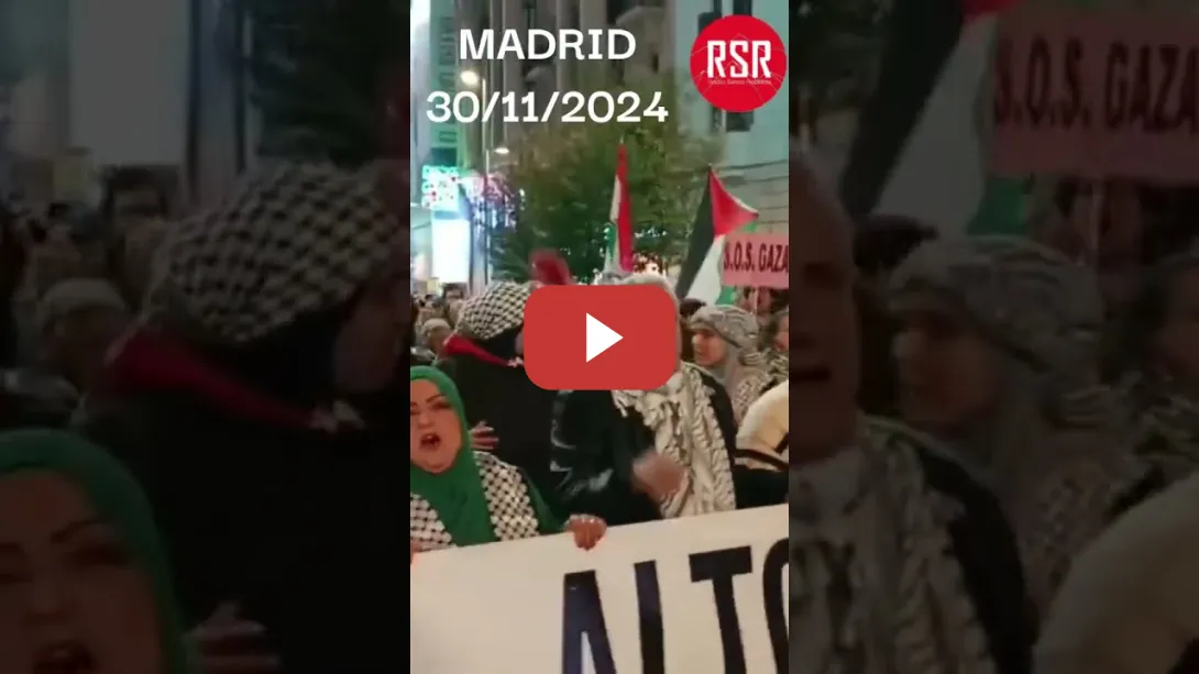 Embedded thumbnail for Madrid con Palestina