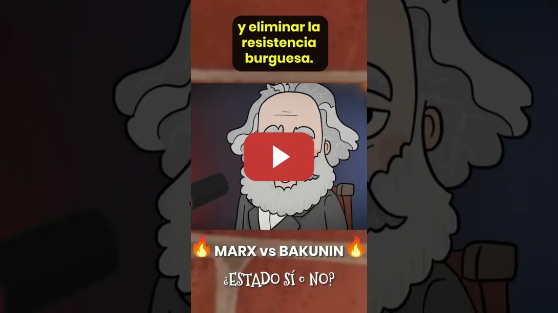 Embedded thumbnail for 💥 MARX vs BAKUNIN 🥊 ¿ESTADO Sí o NO?