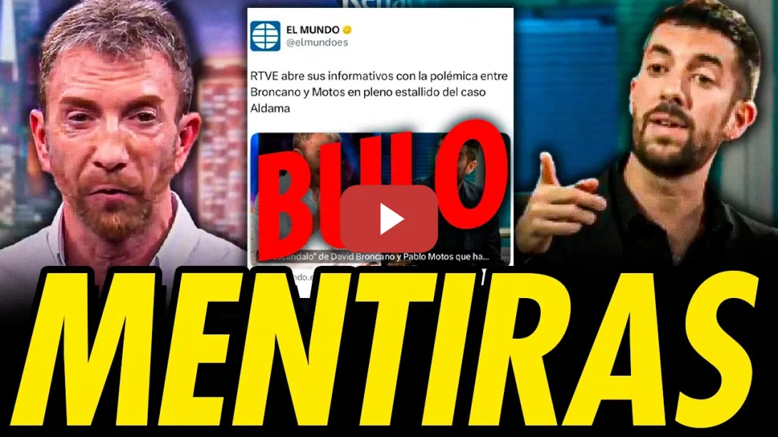 Embedded thumbnail for LAMENTABLE: PABLO MOTOS SE DEFIENDE CON MENTIRAS CONTRA BRONCANO