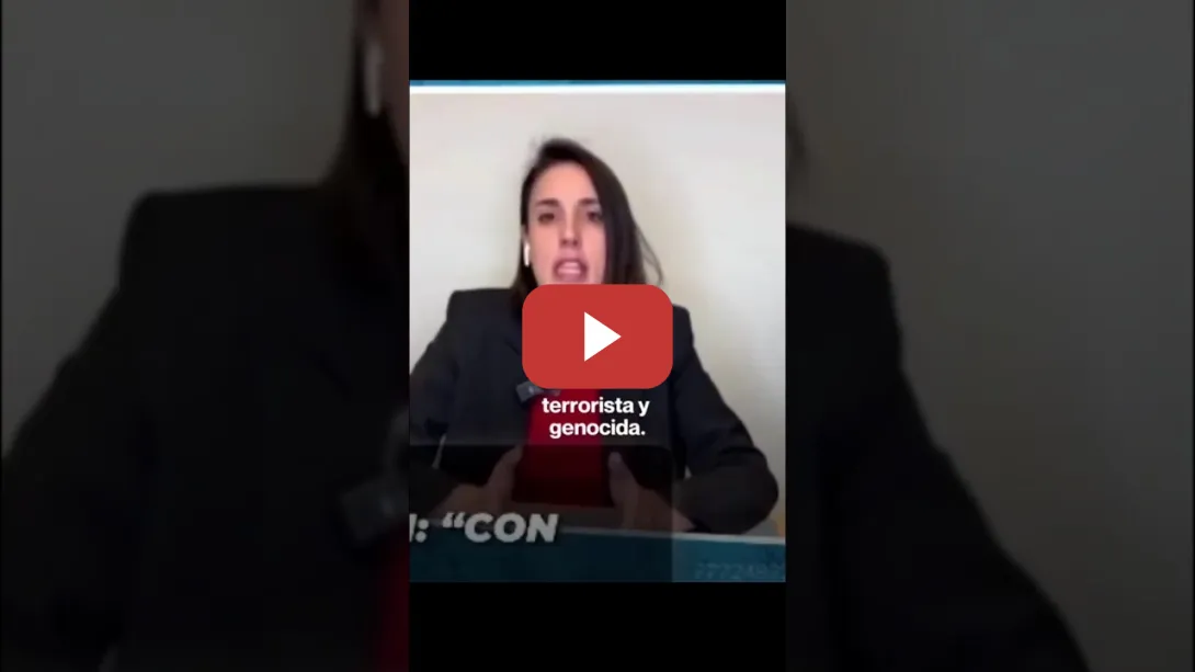 Embedded thumbnail for Irene Montero LE DA UNA LECCIÓN a la SIONISTA Pilar Rahola por defender a Israel