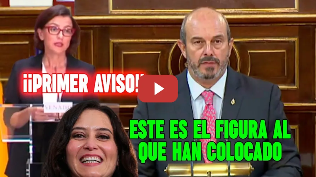 Embedded thumbnail for Primer AVISO al FIGURA del PP 🤢 colocado como presidente del Senado, por SUS GRAVES DECLARACIONES