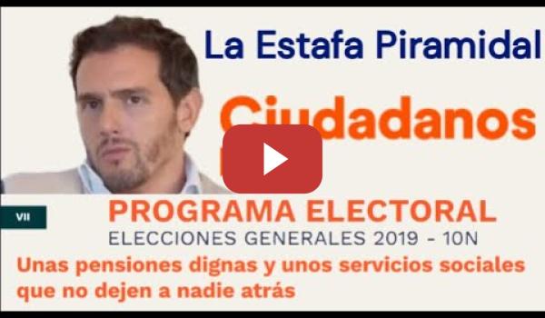 Embedded thumbnail for Albert Rivera diciendo bulos (o gilipolle*es) sobre las pensiones