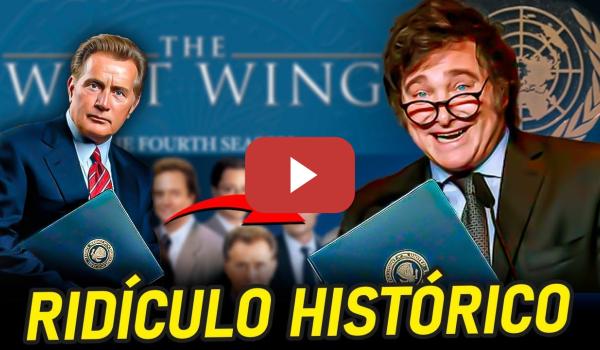 Embedded thumbnail for ¡RIDÍCULO HISTÓRICO! PILLAN A MILEI COPIANDO FRASES DE UNA SERIE EN SU DISCURSO EN LA ONU