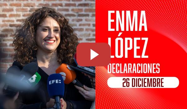 Embedded thumbnail for Declaraciones de Enma López en Vigo