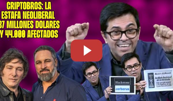 Embedded thumbnail for PISARELLO DESTRUYE a VOX👏 ¡¡la ESTAFA CRIPTO de MILEI, los RENTISTAS y NOSTÁLGICOS FRANQUISTAS!!