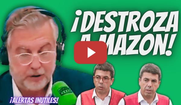 Embedded thumbnail for Carlos Alsina “DESTROZA” a Carlos Mazón - Su INCOMPETENCIA en la ALERTA provocó MUERTES