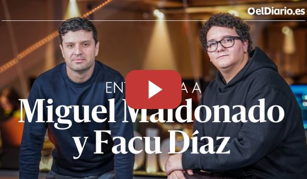 Embedded thumbnail for Entrevista a MALDONADO y DÍAZ:&quot;Es deshonesto decir que &#039;La Revuelta&#039; está politizado y que Motos no&quot;