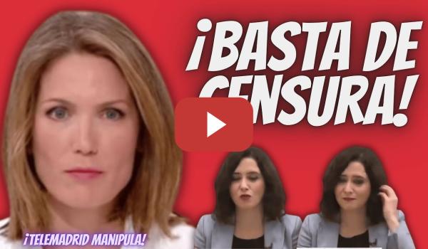 Embedded thumbnail for Silvia Intxaurrondo “DESTROZA en DIRECTO” a Ayuso - ¡CENSURA en la MANIFESTACION por la RESIDENCIAS!