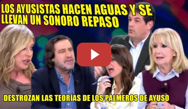 Embedded thumbnail for ¡SE LÍA!📢ATENTOS al REPASO q LE METEN a Ketty Garat, Aguirre y Del Olmo, Arroyo y Palomera x MAR 🤥👏