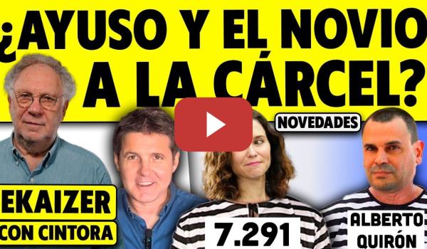 Embedded thumbnail for &quot;ES FÁCIL QUE VAYA A PRISIÓN EL NOVIO DE AYUSO&quot;. EKAIZER CONTUNDENTE: &quot;ES UN COMISIONISTA CHAPUCERO&quot;