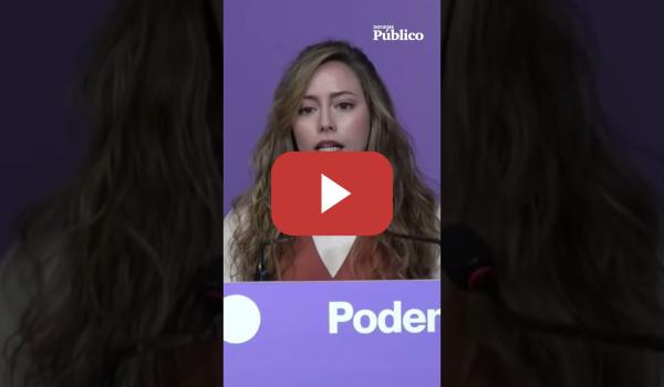 Embedded thumbnail for Podemos habla sobre  el juicio de Rubiales y Jenni Hermoso: &quot;La justicia de este país es patriarcal&quot;