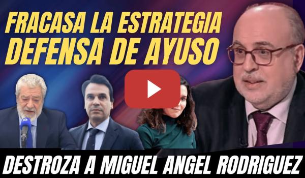 Embedded thumbnail for ENRIC JULIANA SENTENCIA a MIGUEL ÁNGEL RODRÍGUEZ , AYUSO  ESTÁ NERVIOSA, FRACASA SU ESTRATEGIA