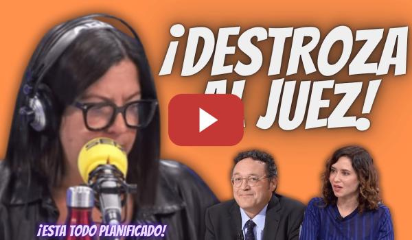 Embedded thumbnail for ¡ATENTO! - Àngels Barceló “DESMONTA al JUEZ” de Ayuso que ACUSA al FISCAL