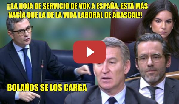 Embedded thumbnail for Bolaños SE CARGA 4 PAJARRACOS de UN TlR0📢¡PEDIRÁ PERDÓN!📢 Servicios de VOX=vida laboral de Abascal 😂