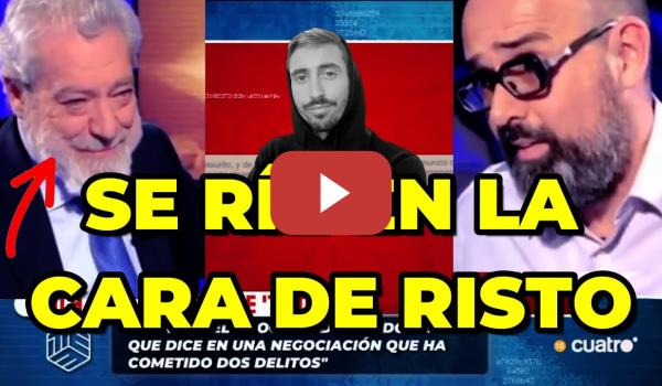 Embedded thumbnail for Risto Mejide pilla mintiendo al jefe de gabinete de Ayuso en directo con total descaro