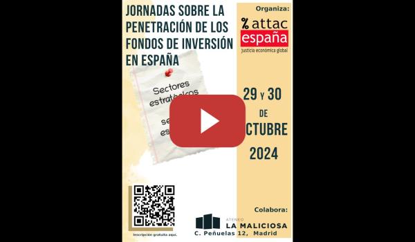 Embedded thumbnail for Jornadas sobre la penetración de los fondos de inversión en España (29 de octubre)