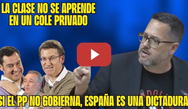 Embedded thumbnail for Ignacio García hace AGONIZAR al PP de Bonilla: PERRO SANXE, SOTO, CHANCHULLOS!