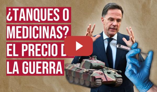 Embedded thumbnail for Del colapso sanitario al rearme: los gobiernos no aprenden y priorizan las armas tras la covid-19