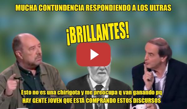 Embedded thumbnail for 👏BRILLANTES Isaías Lafuente y Maraña TRAS los DELIRIOS ULTRAS👏¡Q lo HAGAN en su casa O en la HERMITA