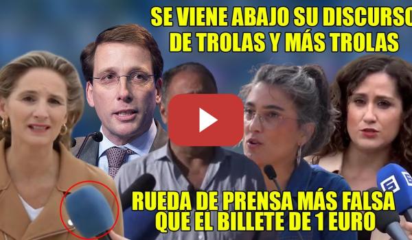 Embedded thumbnail for ¡TOMA PILLADA a los TROLEROS SECUACES de Ayuso! 👊Lopez, Bergerot y Peña DESMONTAN al PP👊RDP FAKE🤦‍♂️