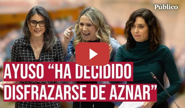 Embedded thumbnail for Más Madrid y PSOE plantan cara a Ayuso en educación y vivienda: &quot;No ha trabajado nunca fuera del PP&quot;