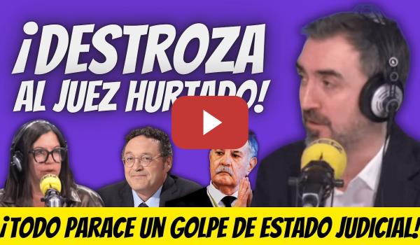 Embedded thumbnail for ¿GOLPE de ESTADO? - Ignacio Escolar: FILTRACIÓN DATOS del FISCAL por el Juez Hurtado