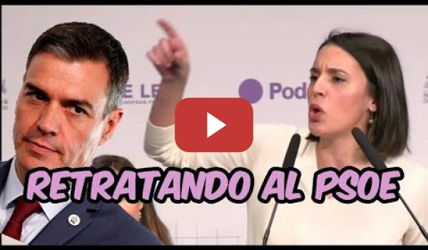 Embedded thumbnail for Irene Montero da EL REPASO DE SU VIDA AL PsoE en la Uni de Otoño de Podemos