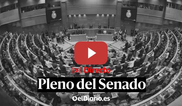 Embedded thumbnail for 🔴 DIRECTO SENADO | El Gobierno responde a la oposición en la SESIÓN DE CONTROL