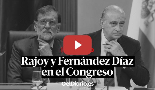 Embedded thumbnail for 🔴 DIRECTO | RAJOY y FERNÁNDEZ DÍAZ comparecen en el CONGRESO por la OPERACIÓN CATALUÑA