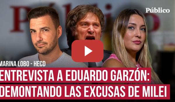 Embedded thumbnail for Entrevista completa a Eduardo Garzón: desmontando las excusas de Milei y su criptoestafa una por una