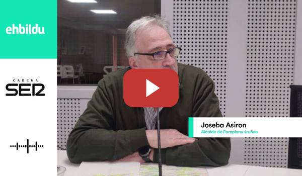 Embedded thumbnail for Entrevista | JOSEBA ASIRON en Cadena SER Navarra