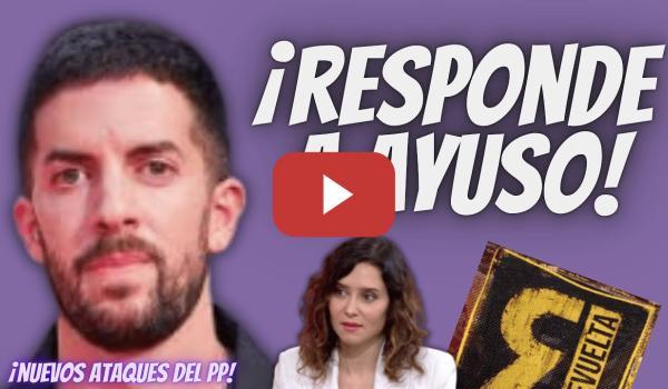 Embedded thumbnail for David Broncano “RESPONDE” a los ATAQUES de Ayuso - ¡El PP rabia con el ÉXITO de La Revuelta!