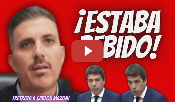 Embedded thumbnail for Alcalde  “DESMONTA” a Carlos Mazón y le ACUSA de “ESTAR BEBIDO” en su COMIDA SECRETA