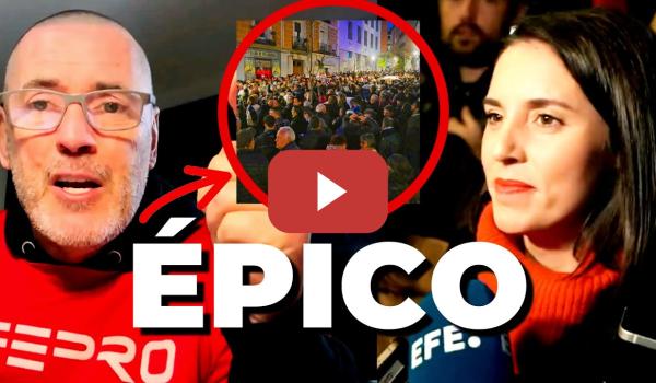 Embedded thumbnail for Dani Desokupa VS Irene Montero: centenares de personas de Lavapiés salen en defensa de Irene Montero