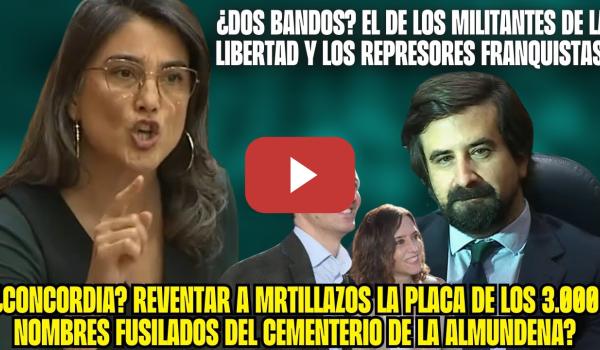 Embedded thumbnail for COLOSAL! 👏BERGEROT se CORONA contra el FRANQUISMO DESVERGONZADO del PP ¡Un POQUITO de RESPETO!