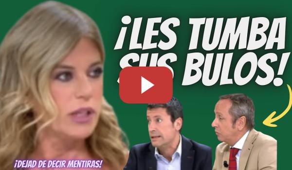 Embedded thumbnail for ¡NO PERMITE MANIPULACIONES! ⏩Esther Palomera DESMONTA a Carlos Cuesta y TERTULIANO de la COPE