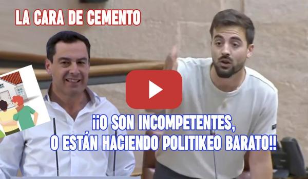 Embedded thumbnail for El CORTIJO de Juanma Moreno y sus EXCUSAS contra el gobierno central HACEN ESTALLAR a J.Jurado