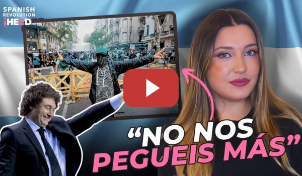 Embedded thumbnail for LOS ABUELOS NO SE TOCAN 👎 Milei hunde a Argentina y apalea a los jubilados. Marina Lobo lo cuenta