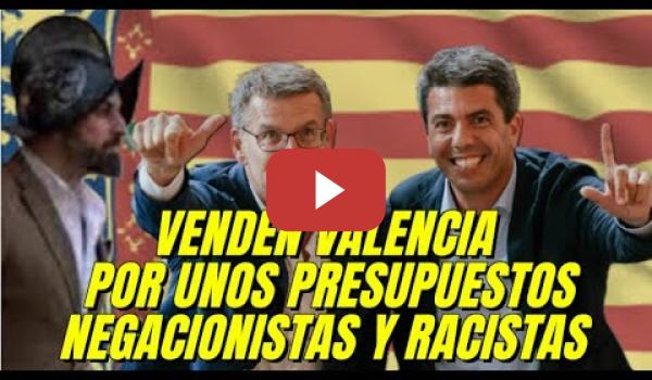 Embedded thumbnail for El PP de Feijóo y Mazón venden Valencia por unos Presupuestos Negacionistas y Racistas