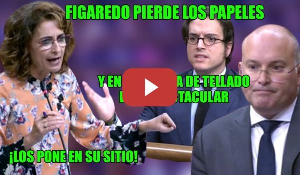 Embedded thumbnail for FIGAREDO INSULTA a Montero desde la TRIBUNA y Tellado FANTASEA🛑¡La ministra da un REVOLCÓN a los dos