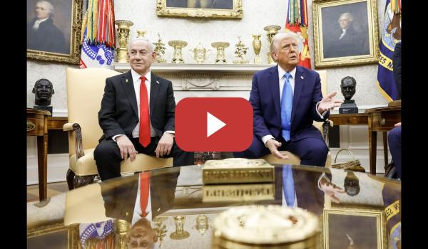 Embedded thumbnail for Trump recibe a Netanyahu en la Casa Blanca