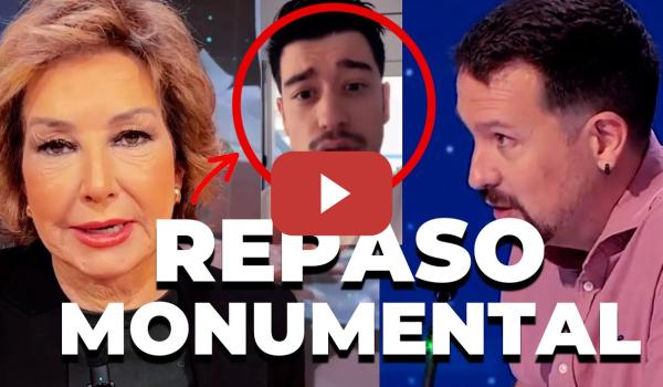 Embedded thumbnail for El dardo de Pablo Iglesias a Ana Rosa Quintana y el repaso a Wall Street Wolverine en 59 segundos