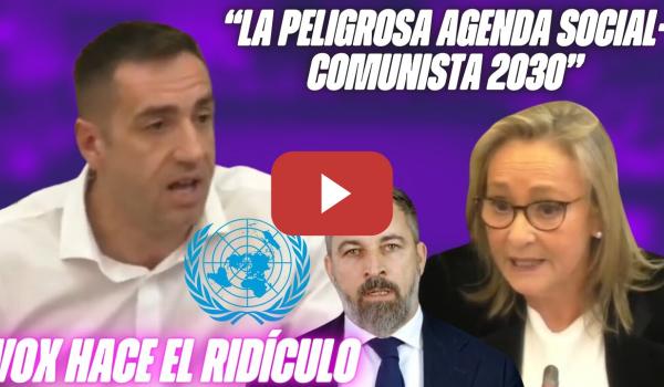 Embedded thumbnail for Emilio Delgado deja en RIDÍCULO🔥 a una concejala de VOX &quot;¡Votaron a favor de la AGENDA 2030!&quot; 😂