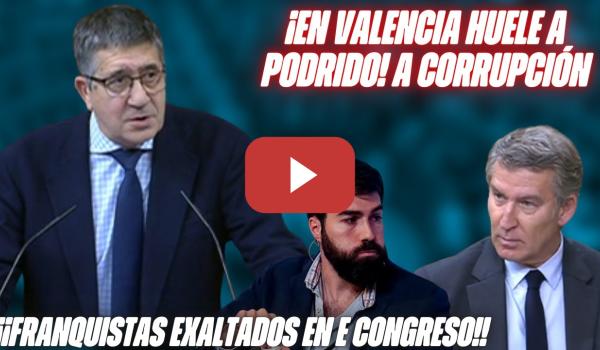 Embedded thumbnail for &quot;RÍETE, que ya te CONOCEMOS&quot;🔥 Patxi López HUNDE al PP de FEIJÓO y a los FRANQUISTAS de VOX🔥