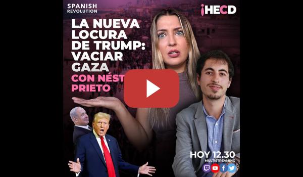 Embedded thumbnail for HECD! 513 | La última locura de Trump: Vaciar Gaza + Juicio a Rubiales + Nuevo negocio de Aldama